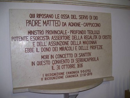 Risultati immagini per padre matteo da agnone